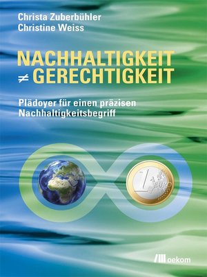 cover image of Nachhaltigkeit ist nicht gleich Gerechtigkeit
